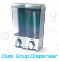 Plastic Dual Soap Dispenser