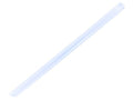 Clear PP bubble tea straws 12mm wide bore 23cm length, bulk 2000-pack for cafés and aged care facilities