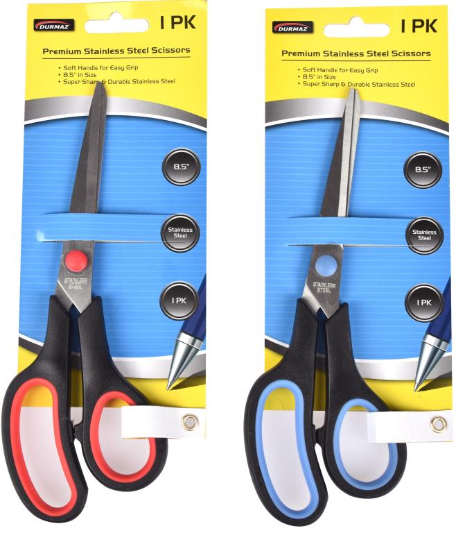 Soft Grip 8.5' Stainless Steel Scissors