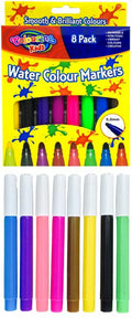 Thick Water Colour Markers - 8PK