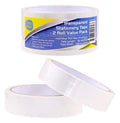Stationery Tape (Transparent White) 24MM x 36Metres- 2 Roll Pack