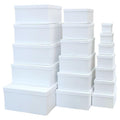 18PCE Gift Box Set-White Kraft Series