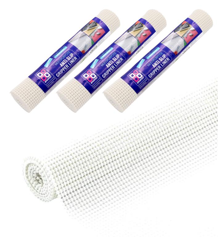 Anti Slip Gripper Liner - All White Series