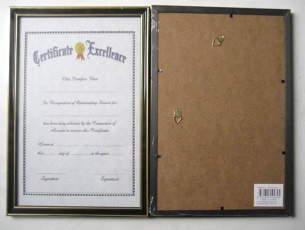 A4 Document/Certificate Frame