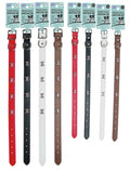 Leather Dog Collar-50CM x 2.5CM x 0.3CM