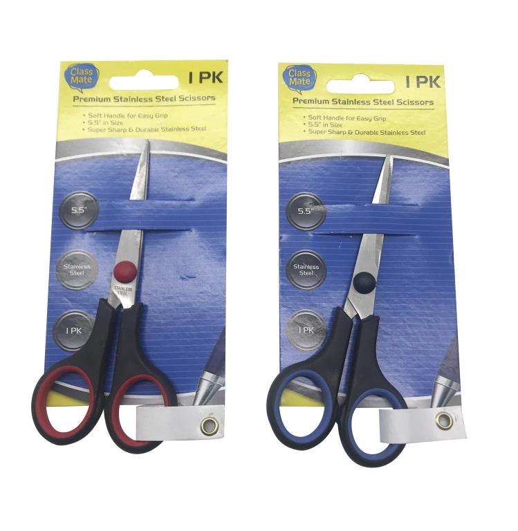 Soft Grip 5.5' Stainless Steel Scissors