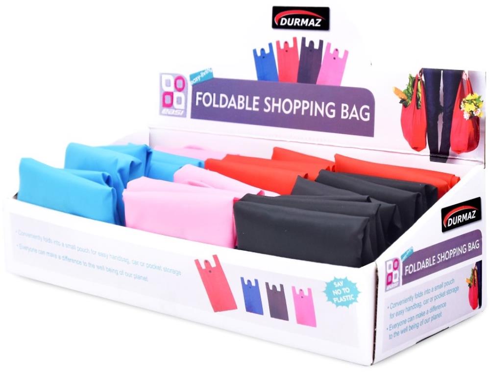 Re-Usable Foldable Shopping Bag - Solid Colour Series