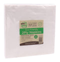50PK White Paper Napkin (Dinner Series) - 40CM X 40CM