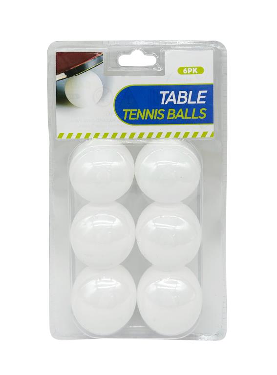6PK Table Tennis Balls