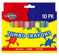 Jumbo Crayons-10PK