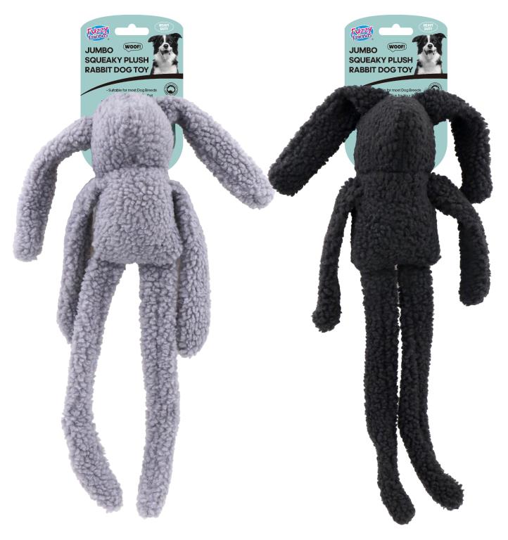 Dog Toy - Jumbo Plush Bunny