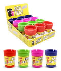 Jumbo Size Extinguishing Ash Tray-Assorted Colours