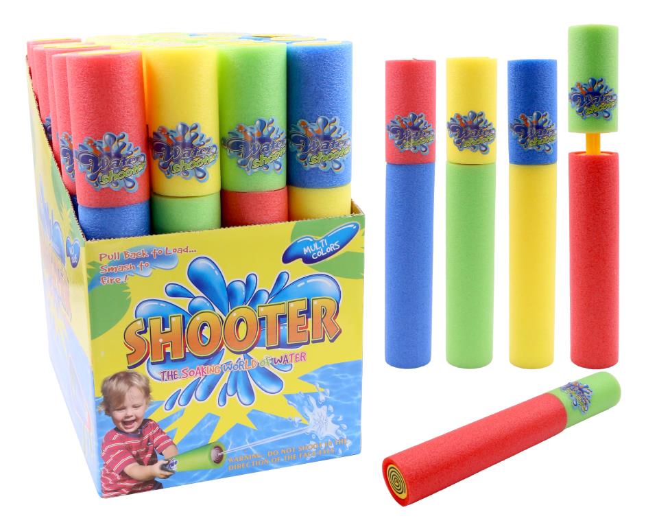 Water Shooter Foam Stick- 31CM x 5CM - PDQ Display Series