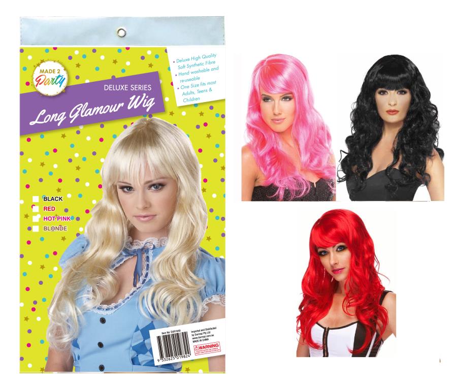 Deluxe Series Glamour Long Hair Wig