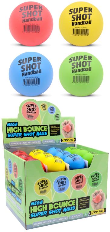 Super Shot Bouncing Balls -Display Box