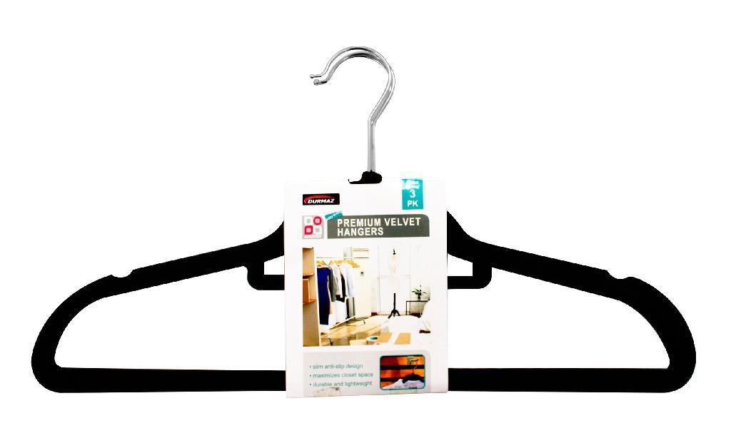 3PK Velvet Hangers
