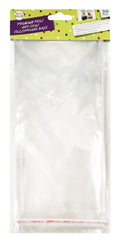 50PK Peal & Seal Cello Bags - 28CM x 12CM