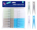 24PK Jumbo Plastic Pegs