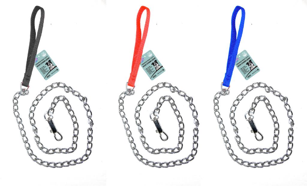 Premium Heavy Duty Dog Metal Series Chain Lead-1.2MTRS