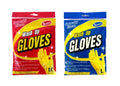 4PK Latex Washing Gloves - Medium & Large Size Assorted