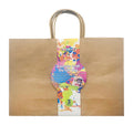 3PK DIY Brown Gift Bags - 35CM x 25CM x 11CM