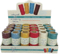 Thick Solid Coloured Decorative Jute Twine-45MTR