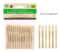 Bamboo Catering Forks -100PK