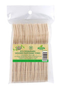 ECO Wooden Cutlery Bulk Catering Pack - Forks -50PK