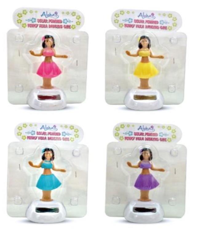 Solar Powered Funky Novelty Hula Dancing Girl