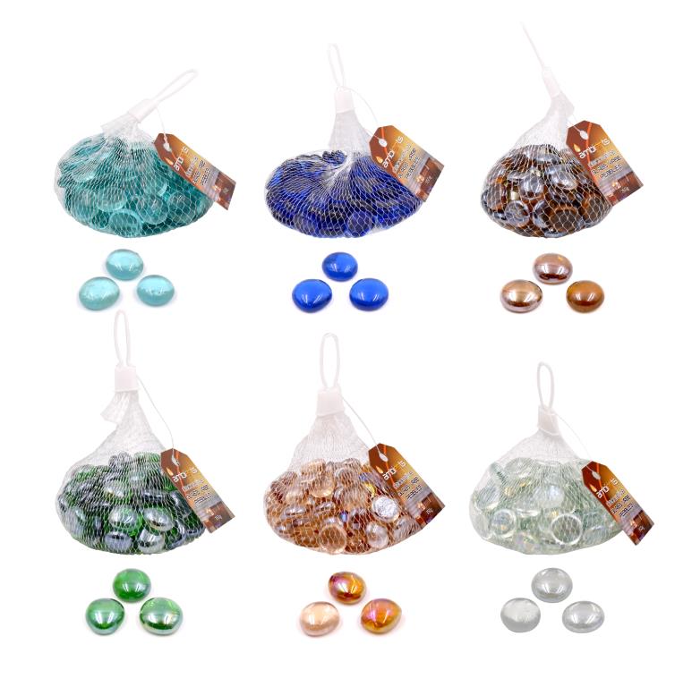 Decorative Glass Pebbles-350G