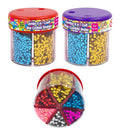 Jumbo 6 in 1 Craft Star Confetti Shaker-Star Series