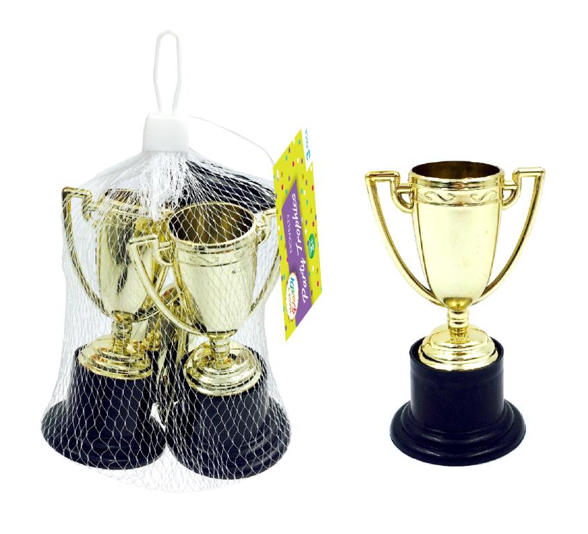 Loot Bag Party Fillers (Net Range) - Novelty Party Trophies- 3PK (D)