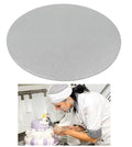 Premium Heavy Duty Professional Cake Board (Round) 8"-Silver Series