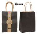 Craft DIY Gift Bags (Black Series) - 20CM x 15CM x 9CM -4PK