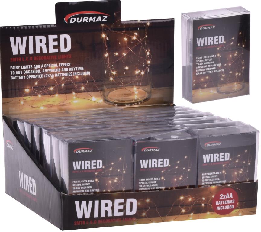Wired L.E.D Decorative Light (White Light Series)-2MTR