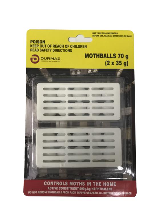 70G Mothballs-(2 x 35G Caged)