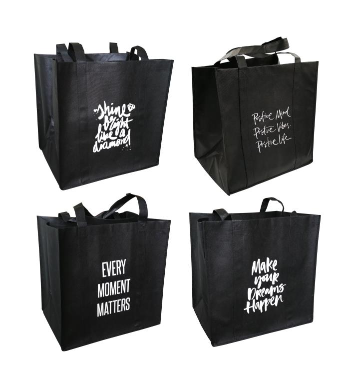 Jumbo Series Non Woven Shopping Bag (40CM x 40CM x 29.5CM) - Inspirational Series