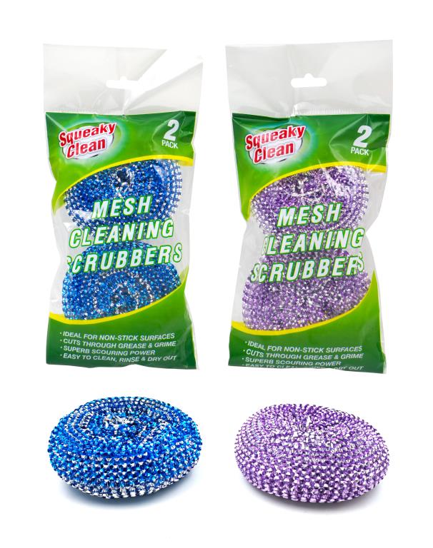 Jumbo Mesh Cleaning Scubbers-2PK