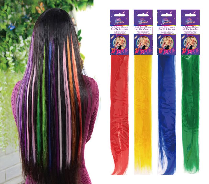 School Carnival Series- Hair Clip Extensions (Assorted Colours) (D)