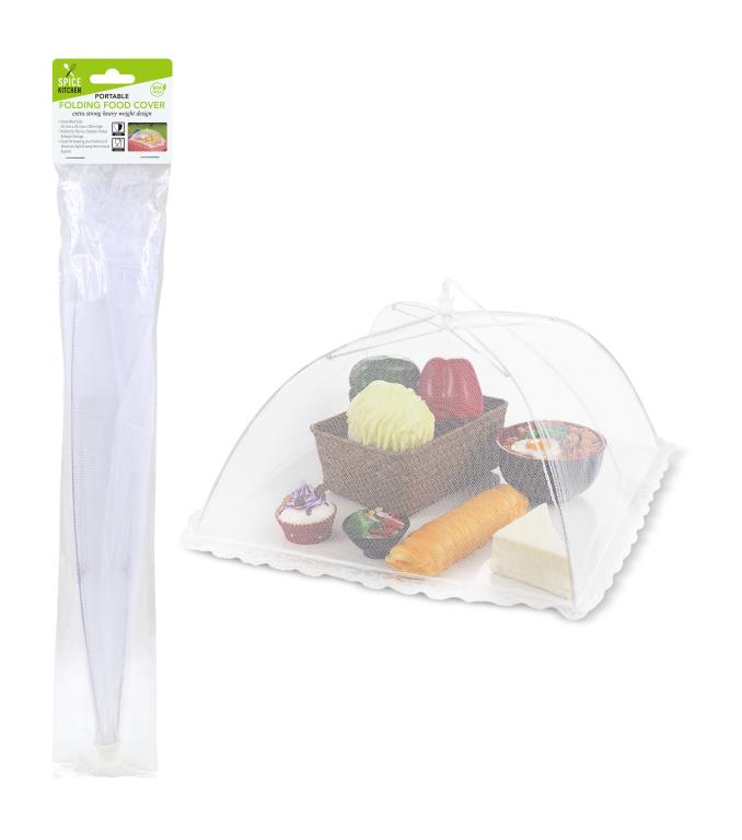 Premium (White Only) Large Size Outdoor Food Cover-45.5CM x 45.5CM x 30CM