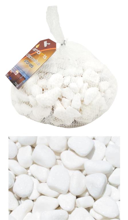 Decorative Pepples - Super White Series-1KG