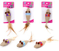 ECO Paper Frenzy Mouse Cat Toy  (D)
