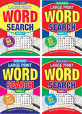 WordSearch Puzzle Books-A4 Size-Large Print Series