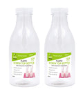Plastic Milk Bottle with Screw Top Lid-500ML