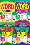 WordSearch Puzzle Books-A4 Size-Large Print Series