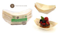 ECO Bamboo Catering/Serving Boats - 11CM x 6.5CM-12PK
