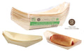 ECO Bamboo Catering/Serving Boats - 17.5CM x 8CM-12PK