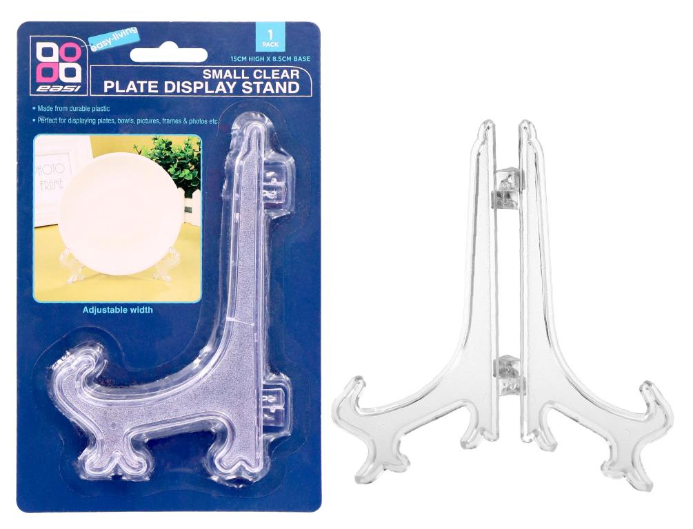 Clear Plate Stand - 15CM Series