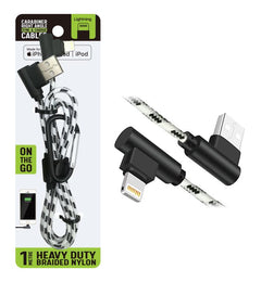 Premium Quick Charge Cable Nylon Braided Cable-IPhone Series (D)