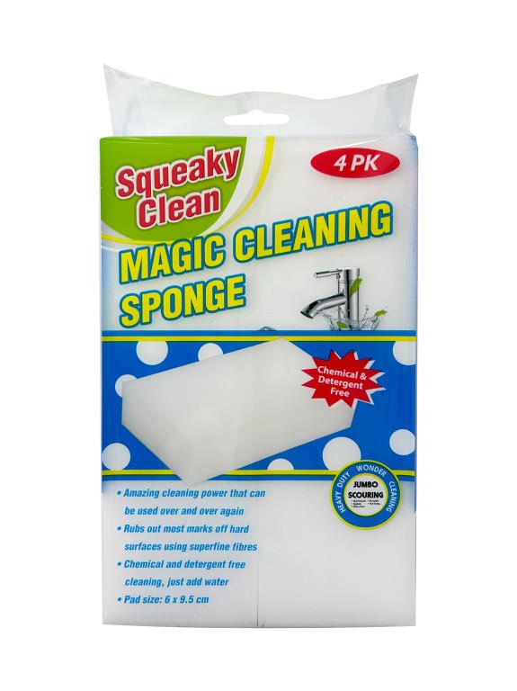 4PK Magic Cleaning Sponge - 6CM x 9.5CM